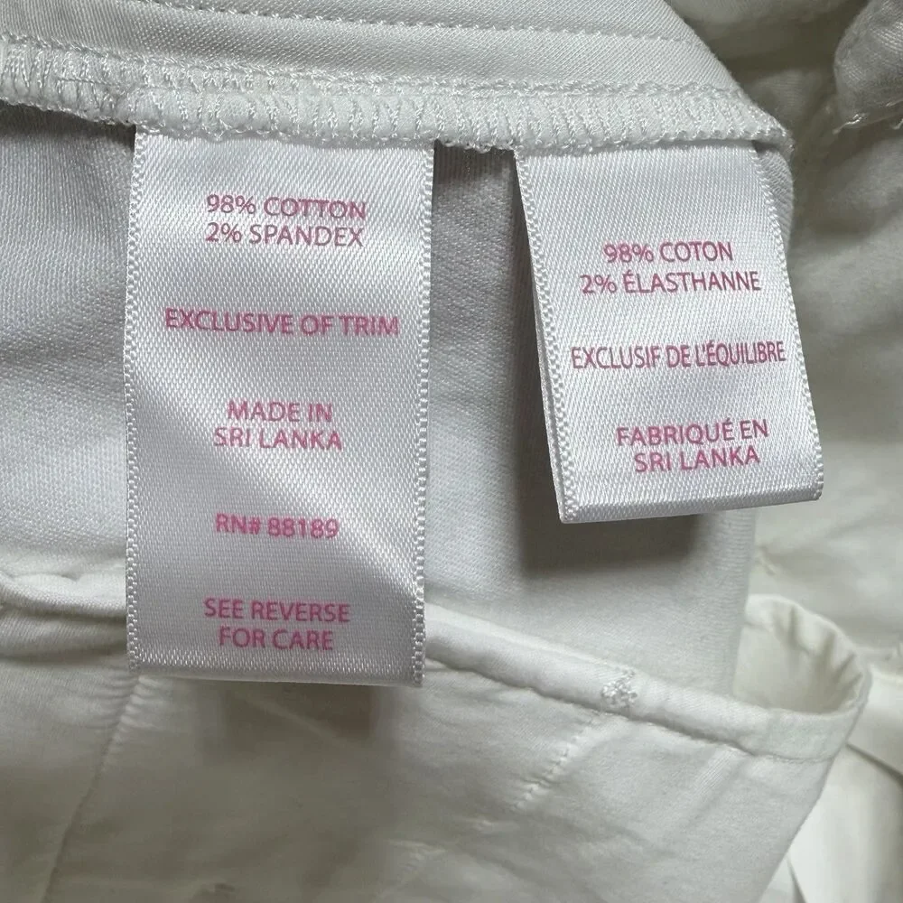 Lilly Pulitzer Volk Shorts Men’s 30 White Resort Chino 9